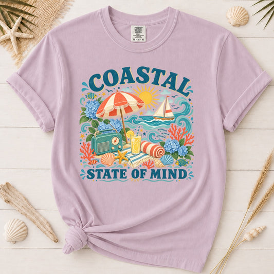 Coastal State of Mind Vintage Graphic Tee