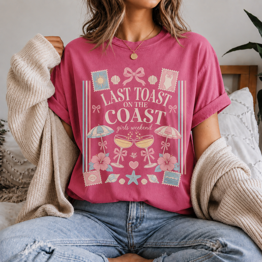 Last Toast on the Coast Graphic Tee